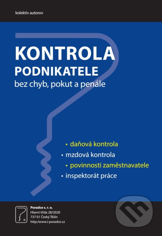 Levně Kontrola podnikatele - kniha z kategorie Dane