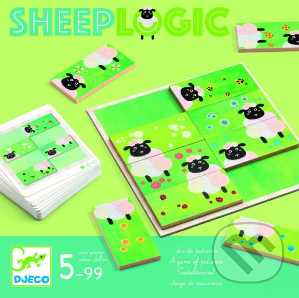 Spoločenská hra: Logická hra  Sheep logic (Djeco)