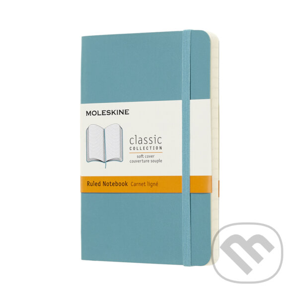 Levně Moleskine - zápisník svetlomodrý (malý, linajkovaný)