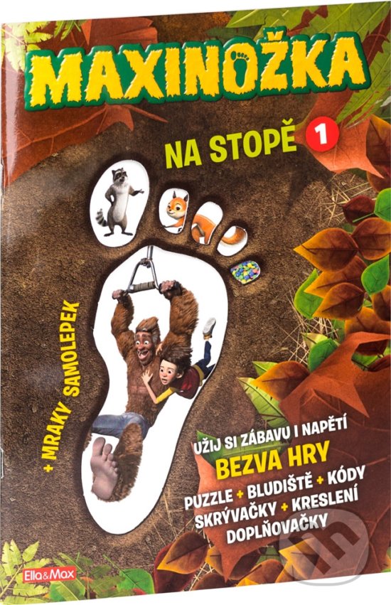 Levně MAXINOŽKA Na stopě 1 - kniha z kategorie Hravé úlohy