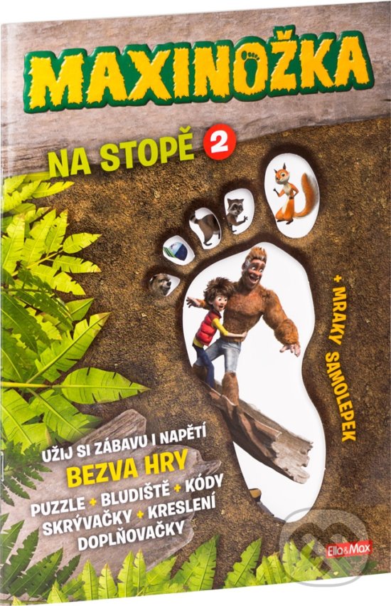 Levně MAXINOŽKA Na stopě 2 - kniha z kategorie Hravé úlohy