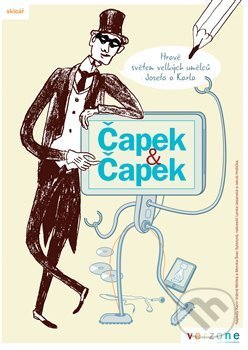 Levně Čapek & Čapek - skicář (Hravě světem velkých umělců Josefa a Karla) - kniha z kategorie Hravé úlohy