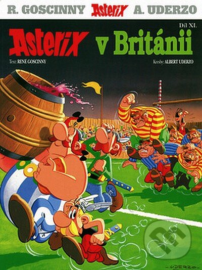 Asterix v Británii - Díl XI. - René Goscinny, Albert Uderzo, Egmont ČR, 2004