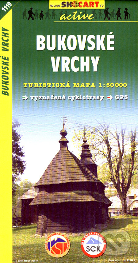 Levně Bukovské vrchy 1:50 000 (Turistická mapa 1119)