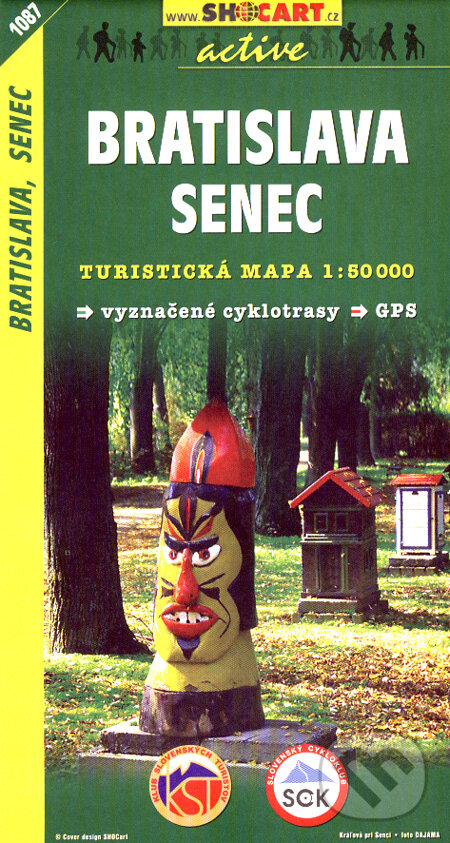 Levně Bratislava, Senec 1:50 000 (Turisticá mapa 1087)