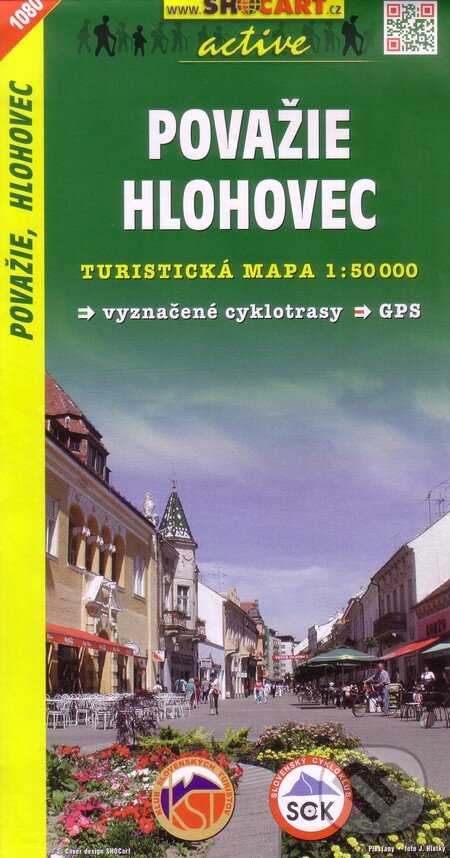 Levně Považie, Hlohovec 1:50 000 (Turistická mapa 1080)