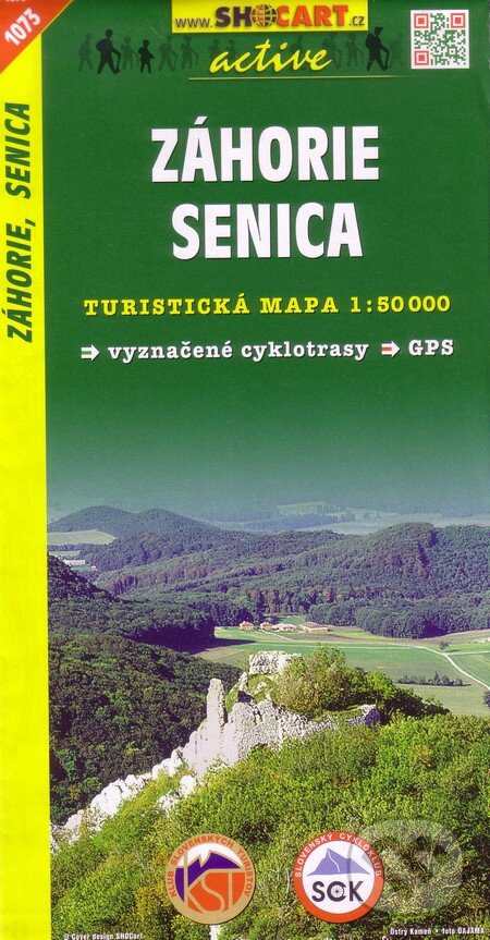Levně Záhorie, Senica 1:50 000 (Turistická mapa 1073)