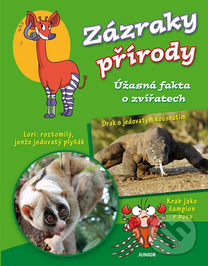 Levně Zázraky přírody (Úžasná fakta o zvířatech) - kniha z kategorie Chov zvierat