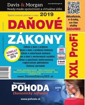 Daňové zákony 2019, DonauMedia, 2018