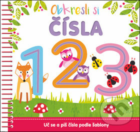 Levně Obkresli si: Čísla (Uč se a kresli čísla podle předlohy) - kniha z kategorie Hravé úlohy