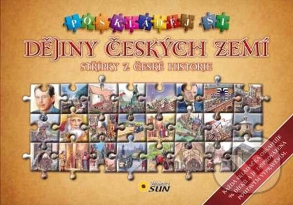 Levně Dějiny českých zemí (Střípky z české historie) - puzzle z kategorie Náučné puzzle