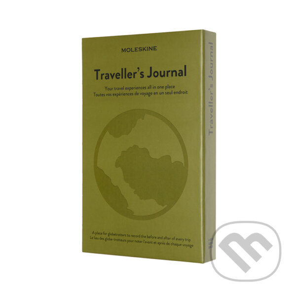 Levně Moleskine - zápisník Passion Traveller's journal (stredný, zelený)