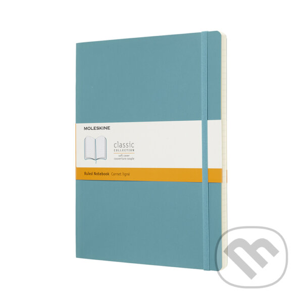 Levně Moleskine - zápisník svetlomodrý (veľký, linajkovaný)