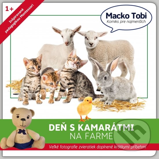 Levně Deň s kamarátmi na farme (Macko Tobi - Komiks pre najmenších) - kniha z kategorie Komiksy