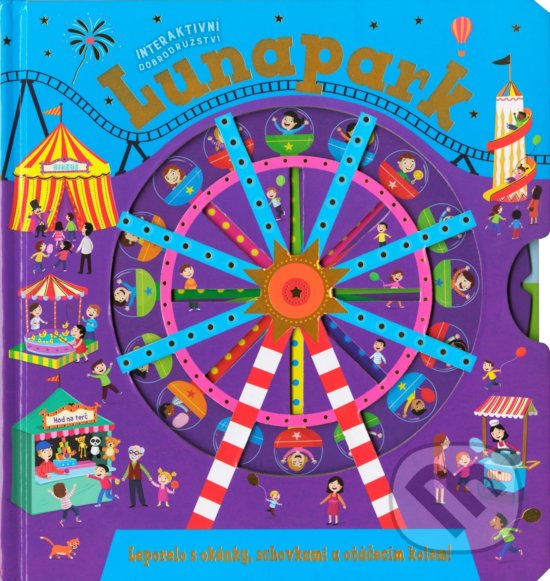 Levně Lunapark (Leporelo s okénky, schovkami a otáčecím kolem!) - kniha z kategorie Thrillery