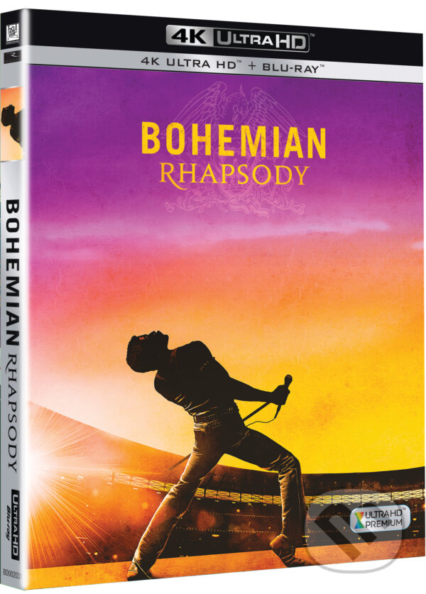 Levně Bohemian Rhapsody Ultra HD Blu-ray (Ultra HD Blu-ray + Blu-ray) - film z kategorie Skutočné príbehy