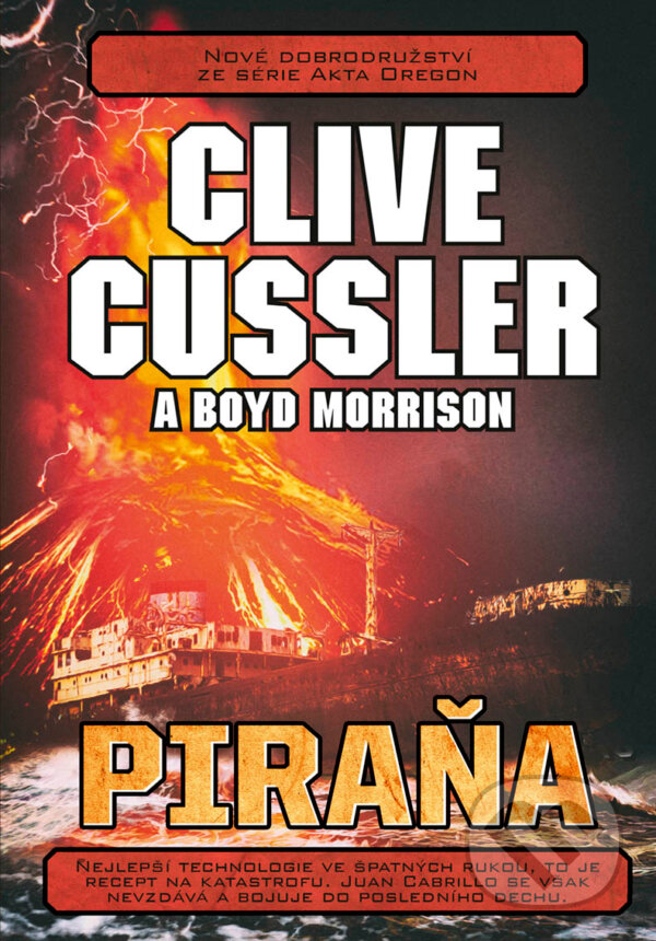 E-kniha: Piraňa (Boyd Morrisno a Clive Cussler). CPRESS, 2018