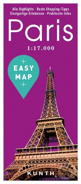 Levně Paris (Easy Map, 1:17 000)