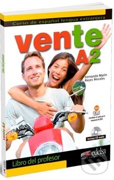 Levně Vente A2 Příručka učitele (+ CD zdarma) - Marín Arrese Fernando, Morales Gálvez Reyes - kniha z kategorie Jazykové učebnice a slovníky