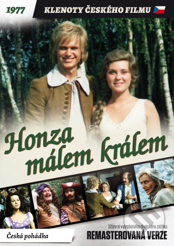 Levně Honza málem králem (Remasterovaná verze) - Bořivoj Zeman - film z kategorie České a slovenské rozprávky