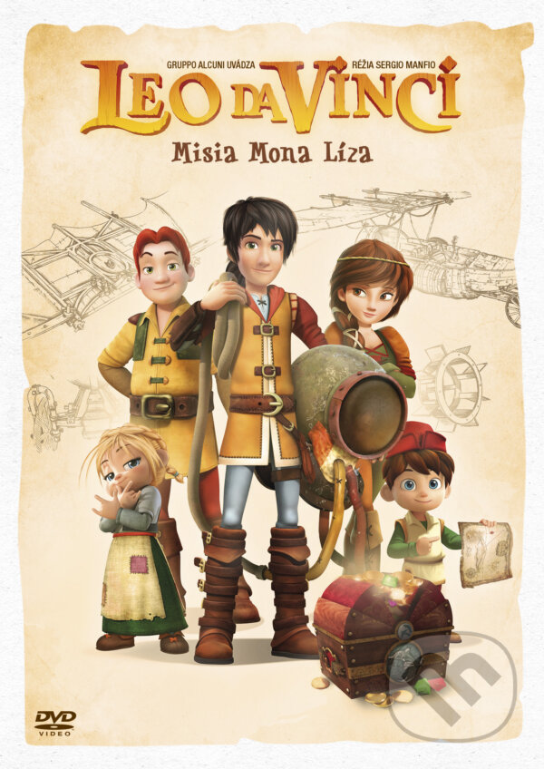 Levně Leo da Vinci: Mise Mona Lisa - Sergio Manfio - film z kategorie Animované filmy