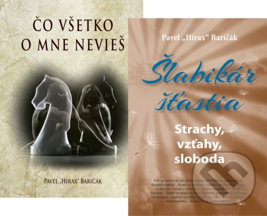 Levně Čo všetko o mne nevieš + Šlabikár šťastia 4 (kolekcia) - kniha z kategorie Pozitívne myslenie