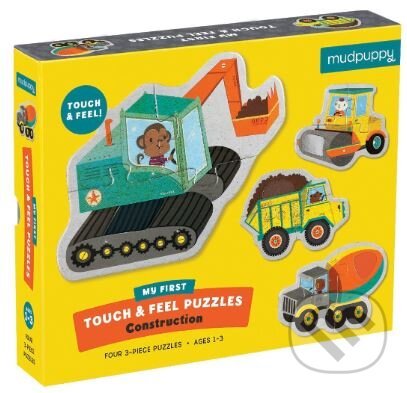 Levně Construction (My First Touch and Feel Puzzles) - puzzle z kategorie Maxi dieliky