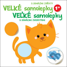 Moje velké samolepky: Kočka, YoYo Books, 2019