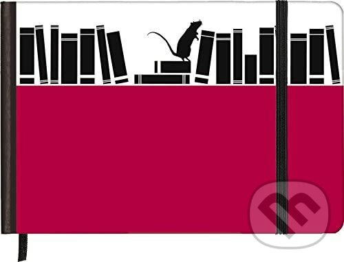 Levně Notebook Horizontal Antique Books