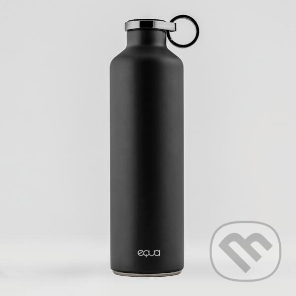 Levně Fľaša EQUA Basic Dark Grey 680 ml (Nerezová termo fľaša)