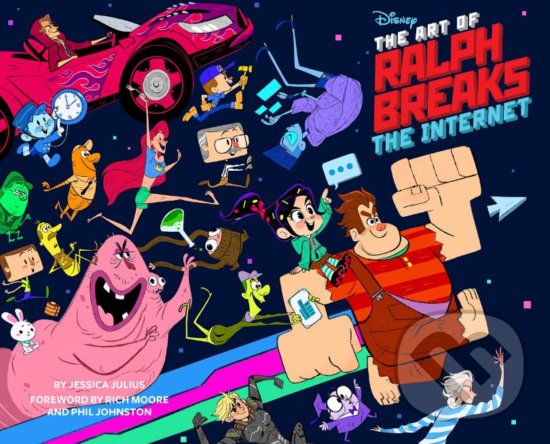 Kniha The Art of Ralph Breaks the Internet