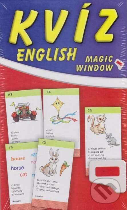 Levně Kvíz - English (Magic window) - hra z kategorie Ostatné