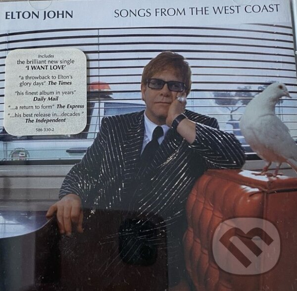 Hudobné CD: John Elton: Songs From The West Coast (vydavateľ neuvedený). vydavateľ neuvedený, 2002