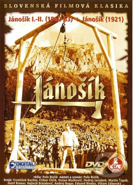 Jánošík I-II (1963) + Jánosík (1921) - Paľo Bielik, Jaroslav Siakeľ, Slovenský filmový ústav, 1962