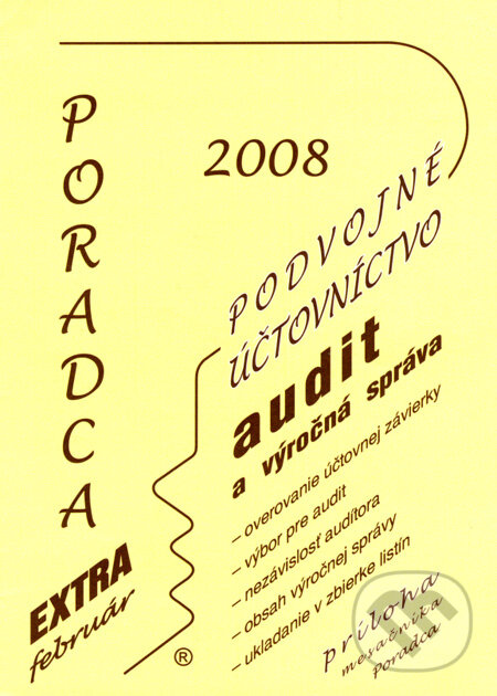 Poradca extra - február 2008 - podvojné účtovníctvo, Poradca s.r.o., 2008