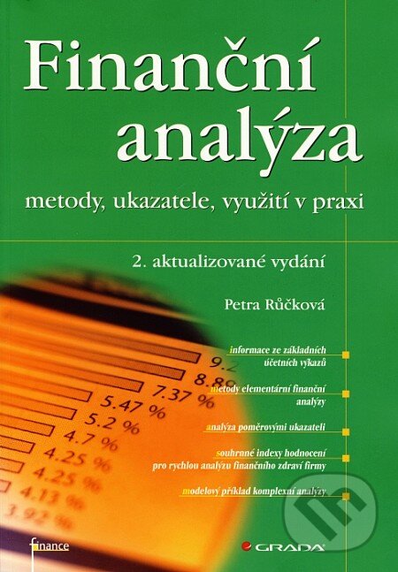 Finanční analýza - Petra Růčková, Grada, 2008