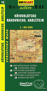 Levně Křivoklátsko, Rakovnicko, Karlštejn 1:50 000