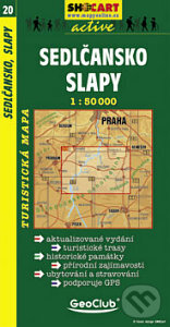 Levně Sedlčansko, Slapy 1:50 000