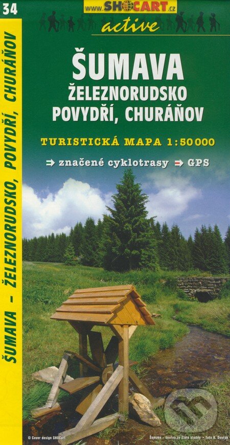 Levně Šumava, Železnorudsko, Povydří, Churáňov 1:50 000