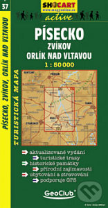 Levně Písecko, Zvíkov, Orlík nad Vltavou 1:50 000