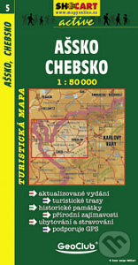 Levně Ašsko, Chebsko 1:50 000