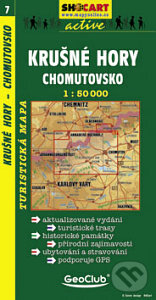 Levně Krušné Hory, Chomutovsko 1:50 000
