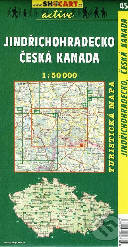 Levně Jindřichohradecko, Česká Kanada 1:50 000
