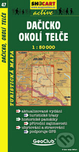 Levně Dačicko, okolí Telče 1:50 000