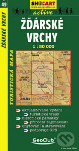 Levně Žďárské Vrchy 1:50 000