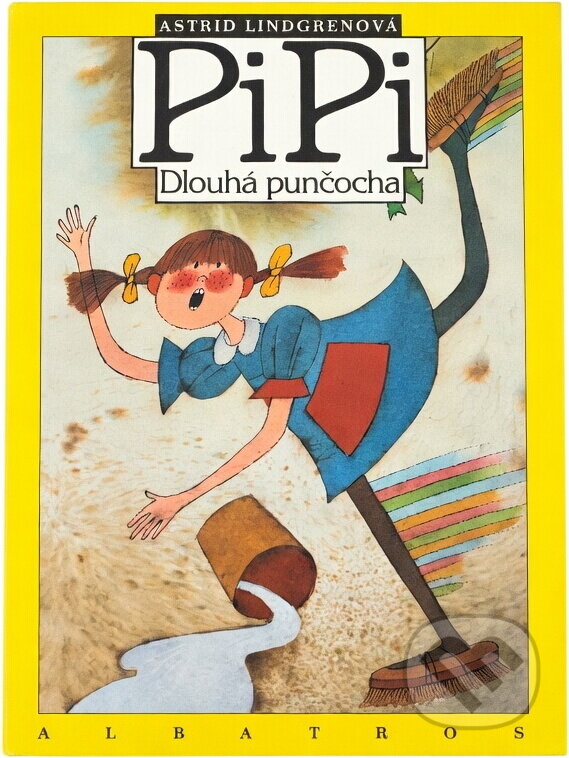 Kniha: Pipi dlouhá punčocha (Astrid Lindgrenová). Albatros SK, 2004