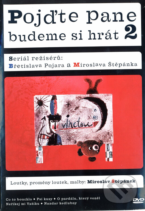 Film: Pojďte pane, budeme si hrát 2 (Břetislav Pojar a Miroslav Štěpánek) (DVD). , 2021