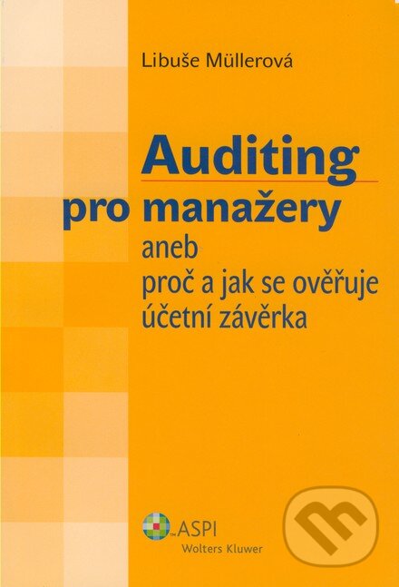 Levně Auditing pro manažery (aneb Proč a jak se ověřuje účetní závěrka) - kniha z kategorie Management