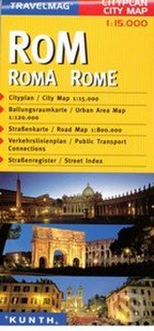 Levně Rom/Roma/Rome 1:15 000 - kniha z kategorie Mapy