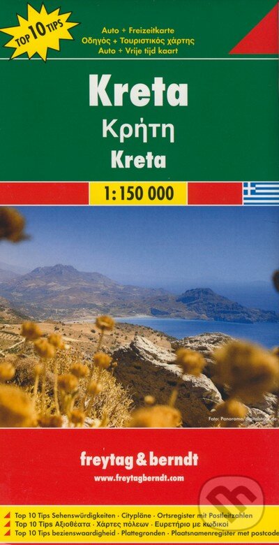 Levně Kreta 1:150 000 (Auto + Freizeitkarte - Platná do r. 2019)
